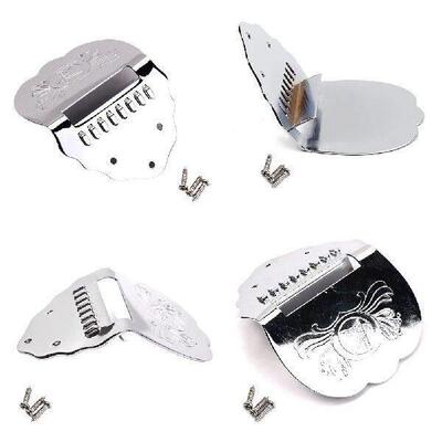 8 String Mandolin Tailpiece Parts with Screws K Word