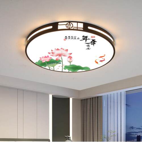 新中式小尺寸中山灯具走廊走道灯阳台灯2025新款玄关化妆室厕所灯