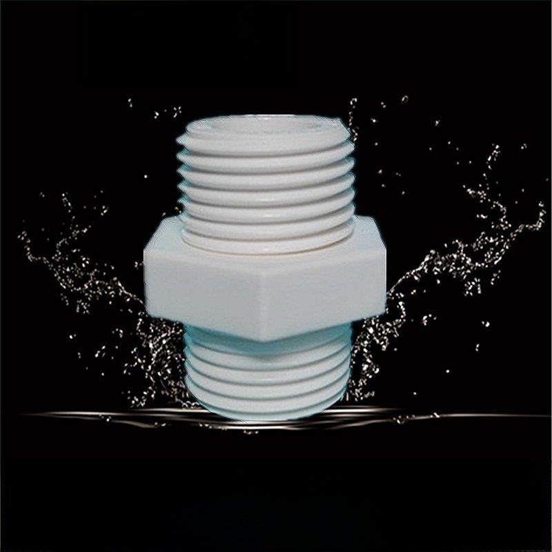 2联塑Pv直c-U供水内连接双头外肋直通线20/ 25 3供水双外齿连