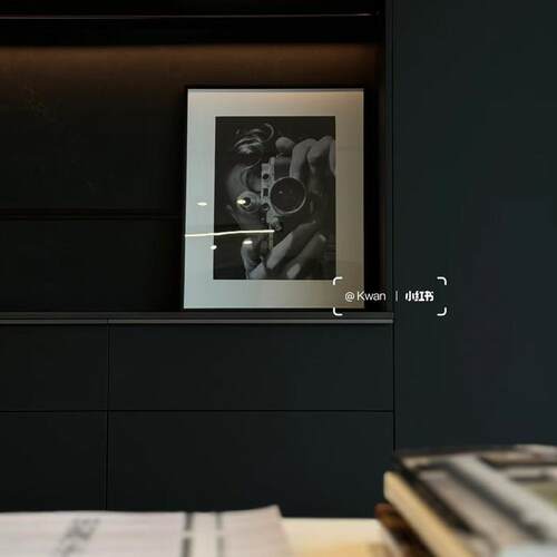 现代简约装饰画组合黑白工业风壁画客厅餐厅挂画照片墙画北欧风格