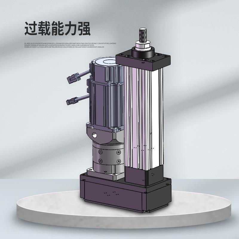 生产厂家伺服电动缸大推力电动推杆折返式小型电动缸精密丝杆电缸