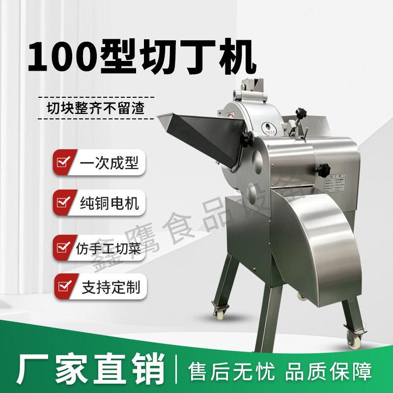 100型切丁机 普通款 商用三维切丁机全自动 微冻肉果蔬一次成丁