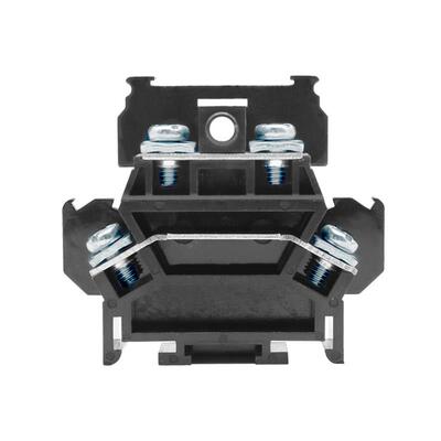 铜件TBD-10A双层固定导轨组合式接线 线端子台轨道式接线 线排不