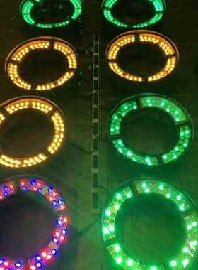 EDL树灯OFC抱柱灯照树灯射树灯新环抱灯款环抱形照树灯园林景观亮