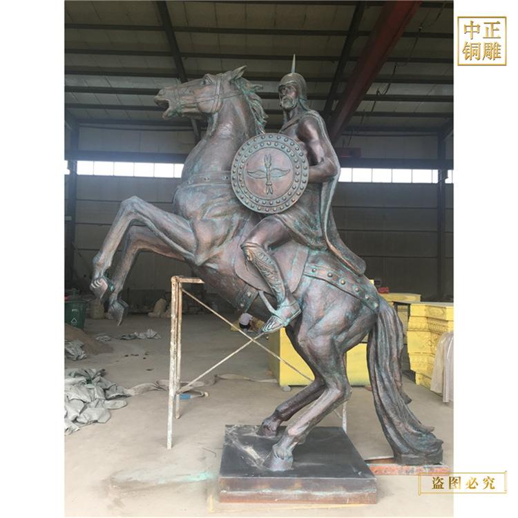 马踏飞燕动物铜雕大型城市铜马仿古纯铜风水马铜马雕塑