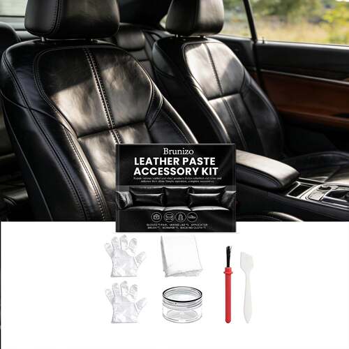 Brunizo Leather Cream Accessory Kit for Home Care - Repairs