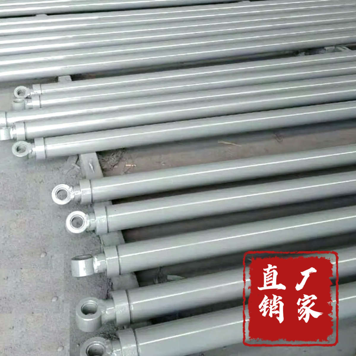 货梯油缸家用液压升降机长行程单向双电动液压缸加长伸缩配件大全