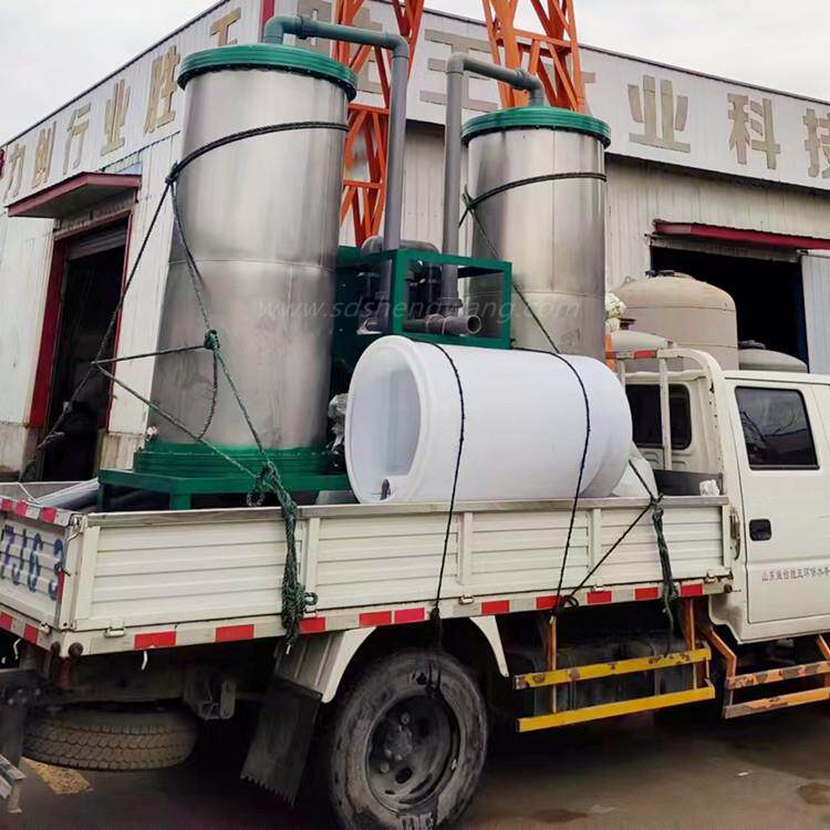 胜王水处理全自动一体化钠离子交换器不锈钢柱软化水设备