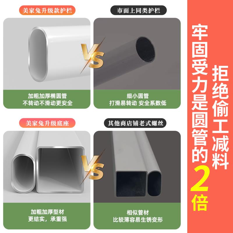 免打孔儿童安全防护栏窗户栏杆隐形防盗窗网室内阳台飘窗家用自装