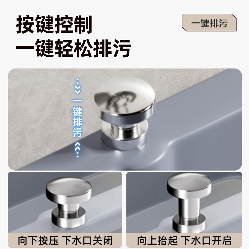 拖把池移动洗拖布池大号水池家用盆墩布池阳台商用户外拖地水槽