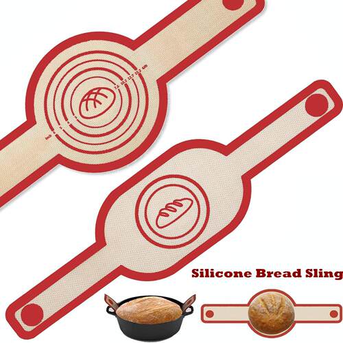 Silicone Bread Sling Sourdough Kit dutch oven Mat Liner