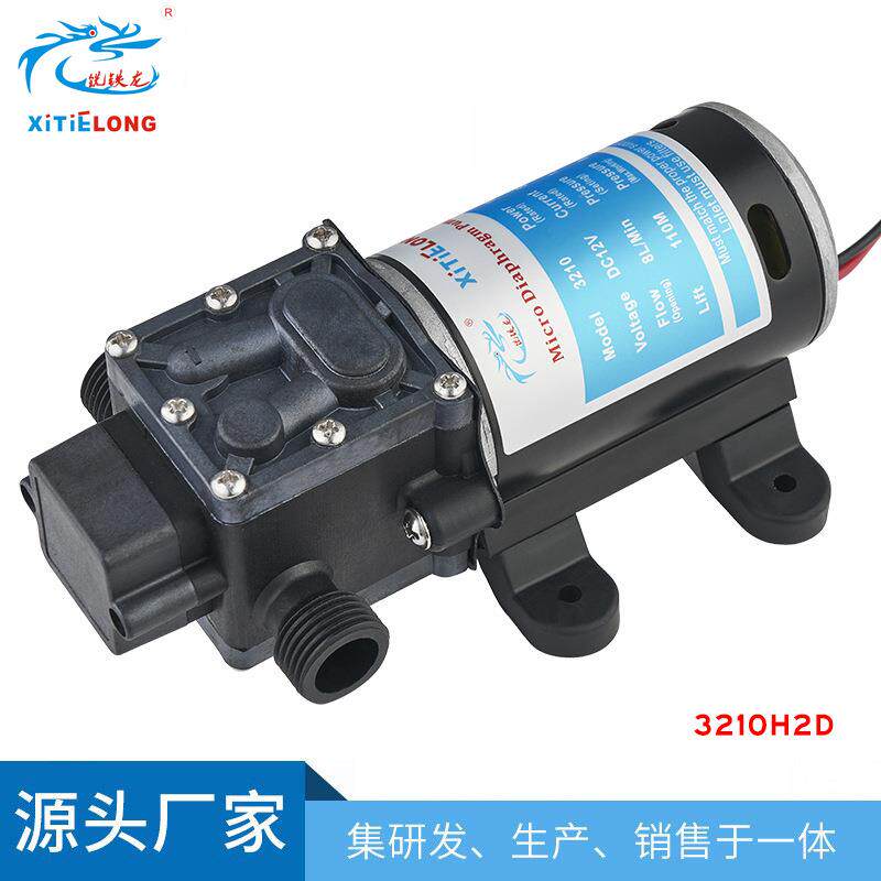 洗铁龙电动膜泵1V2水泵高压洗车泵无品牌/打药直流自吸增压241V0