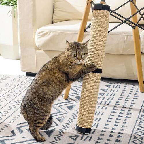 Pet Cat Sisal Scratch Guard Mat Cat Kitten Grinding Claw Scr