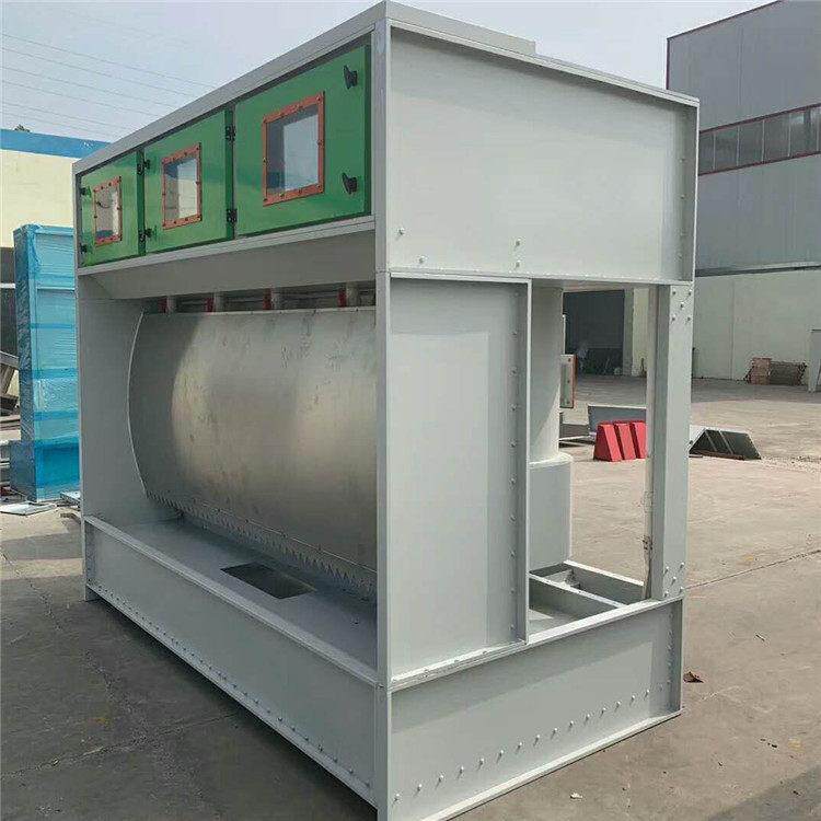 喷漆水帘柜水膜除尘器漆雾净化水帘机不锈钢水旋喷漆柜