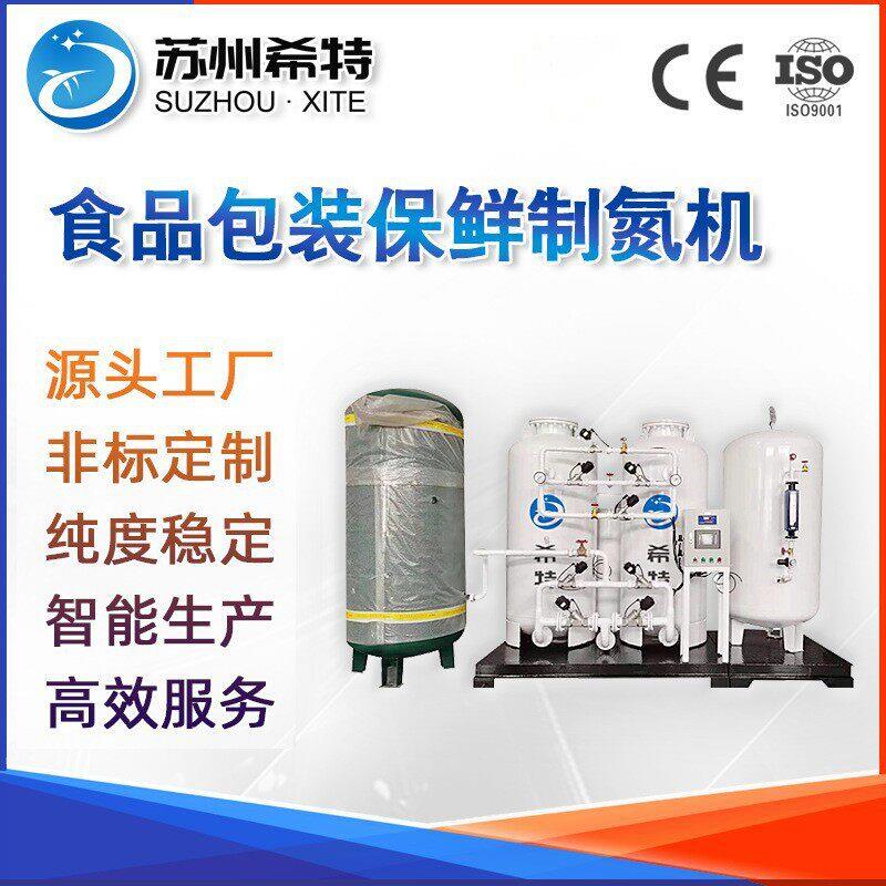定制食品包装保鲜制氮机膨化装食品生产用制氮气发生器制氮机厂家