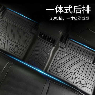 适用于2024年零跑C10汽车脚垫TPE环保无异味后备箱垫靠背垫星河毯