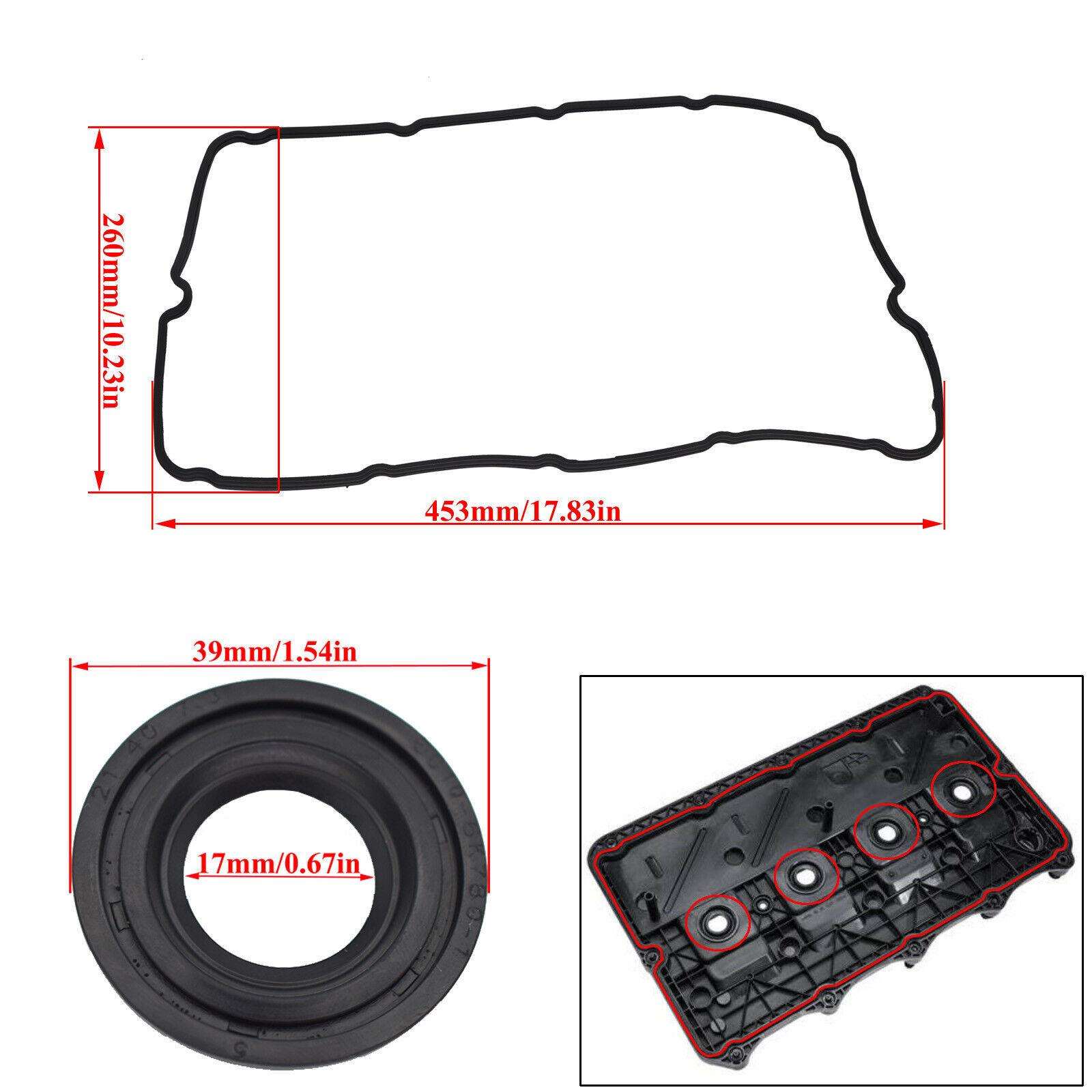 用于FORD TRANSIT MK7 2.2 2.4套摇臂盖垫片喷油器密封垫圈O形圈