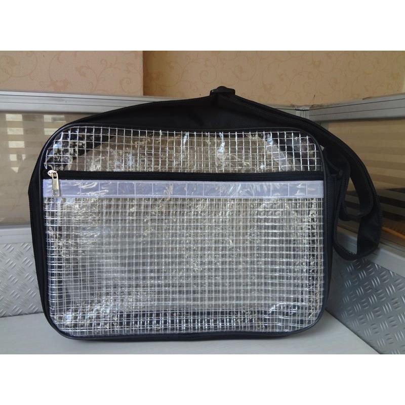 40*30*12反光防静电耐寒工具包17寸PVC无尘网格包静電気防止FAB包