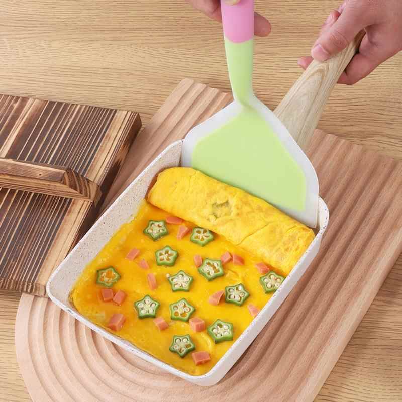 新款直销玉子烧日式平底不粘锅家用厚蛋烧方形麦饭石早餐小煎锅煎