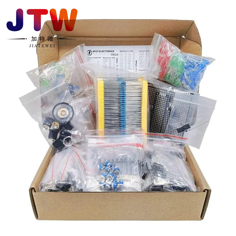1900PCS 适用于UNO R3 电子元件套件终极版 多种常用电容器电阻器
