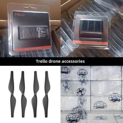 适用大疆特洛Tello飞行电池管家充电器便携收纳包螺旋桨防撞圈EDU