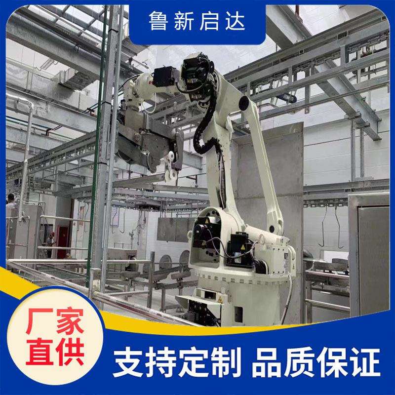 L劈猪机器人,猪机器人劈半机,劈猪机器手,生猪劈半机器斧