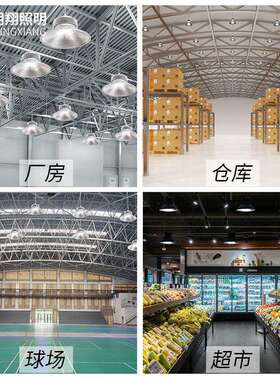 LED鳍片工矿灯 工厂车间仓库工程工矿吊灯 高低宝塔灯工业天棚灯