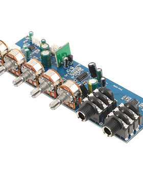 PT2399卡拉OK混响板KTV话筒前级放大板 单电源直流12V内置升压