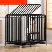 狗笼小型狗大型室内不锈钢笼与厕所柴犬柯基宠物笼狗围栏方管