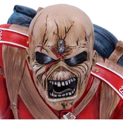 跨境摇滚传奇人物雕像万圣节 Iron Maiden 铁娘子乐队骷髅头摆件