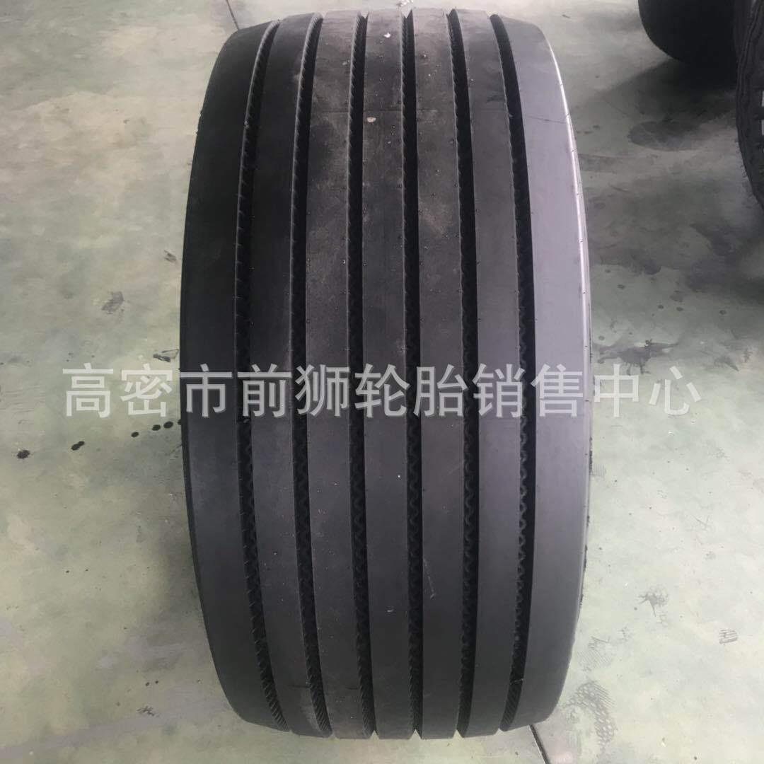 拖车油罐车真空轮胎445/50R22.5 455/40R22.5宽体车轮胎配钢圈