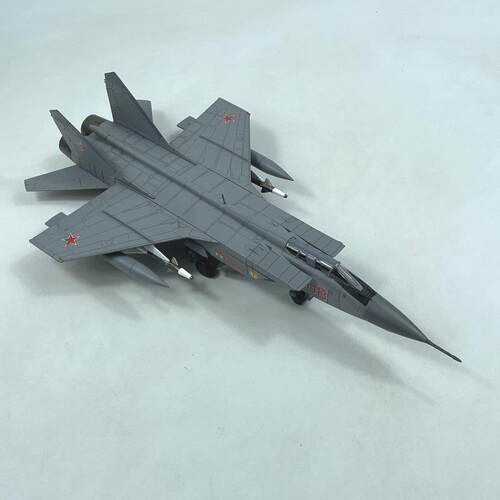 Nsmodel1/72Mig-31米格31猎狐犬超音速截击机仿真合金战斗机模型