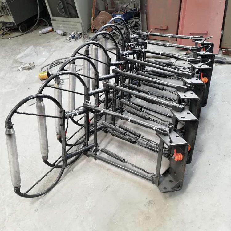电机车配件 受电弓  矿用架线式电机车集电双弓  矿用电机车