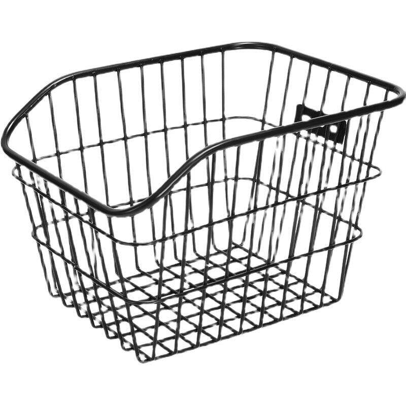 永久自行车后车筐山地车篮筐折叠车后座架置物筐篮子后置后框单车