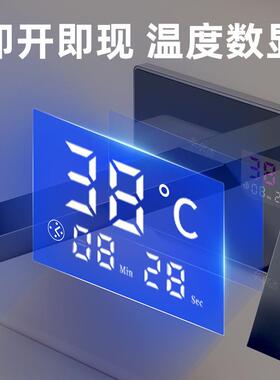 新款直销暗装入墙式水龙头家用卫生间嵌入式洗脸盆面盆冷热枪灰色