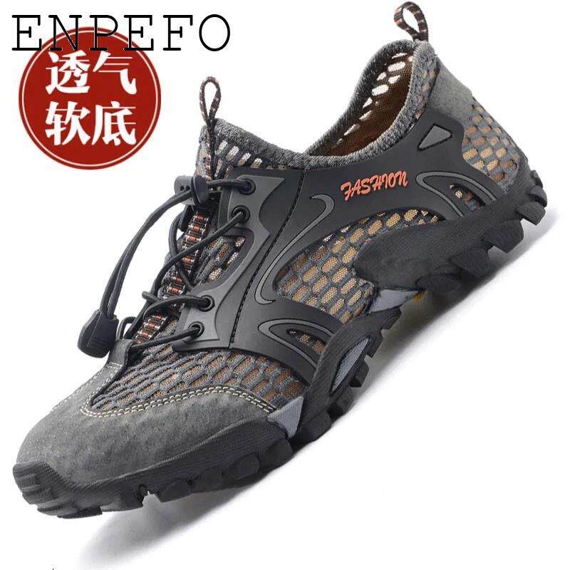 轻奢品凉鞋男夏季新款男士时尚百搭休闲鞋户外运动透气防滑网面鞋