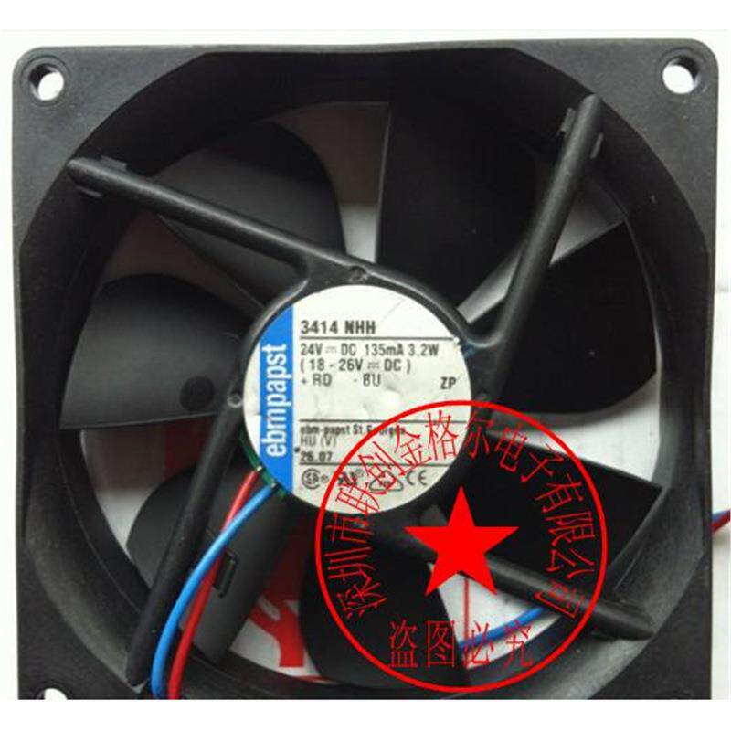 3414NHH 24V 135MA 3.2W 3414NHHR 3412NHH 德国进口风扇