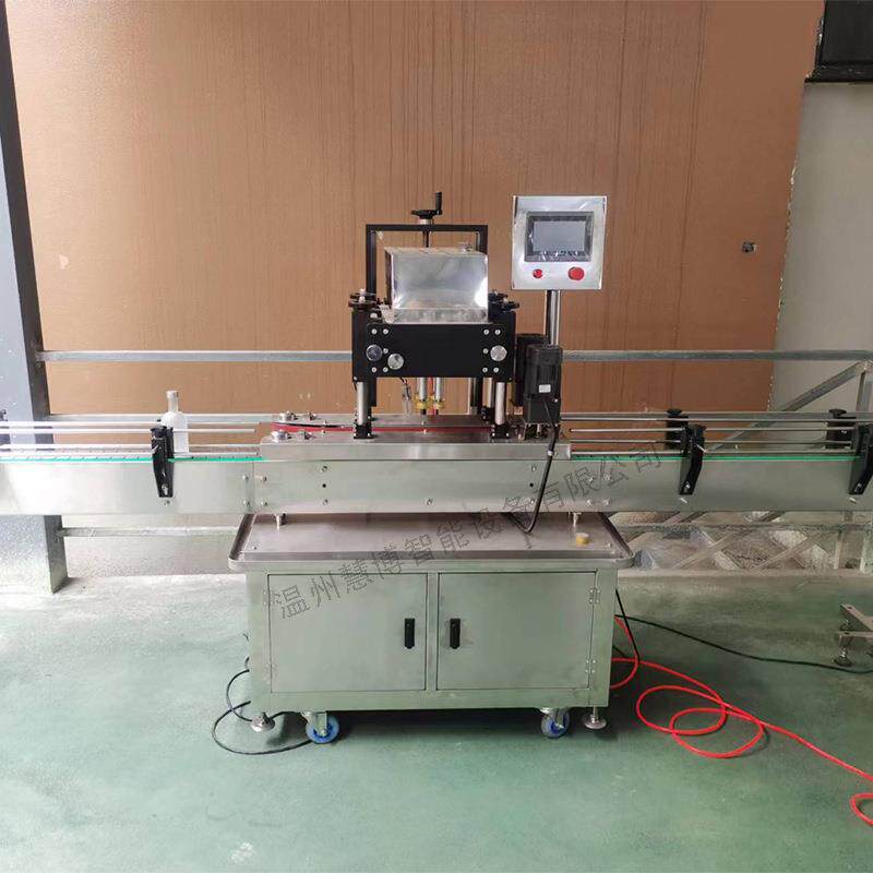 全自动旋盖机洗衣液螺纹盖自动高速拧盖机化妆品塑料瓶封口压盖机