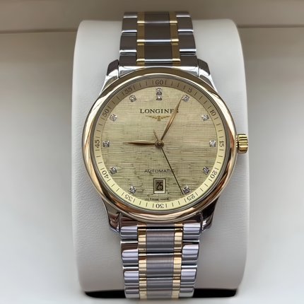 大漏价9.8新 浪琴名匠系列间18K金自动机械手表男表L2.628.5.38.7