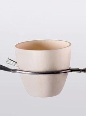 3 PCS Flask Beaker Clamp Crucible Laboratory Heavy Ceramic