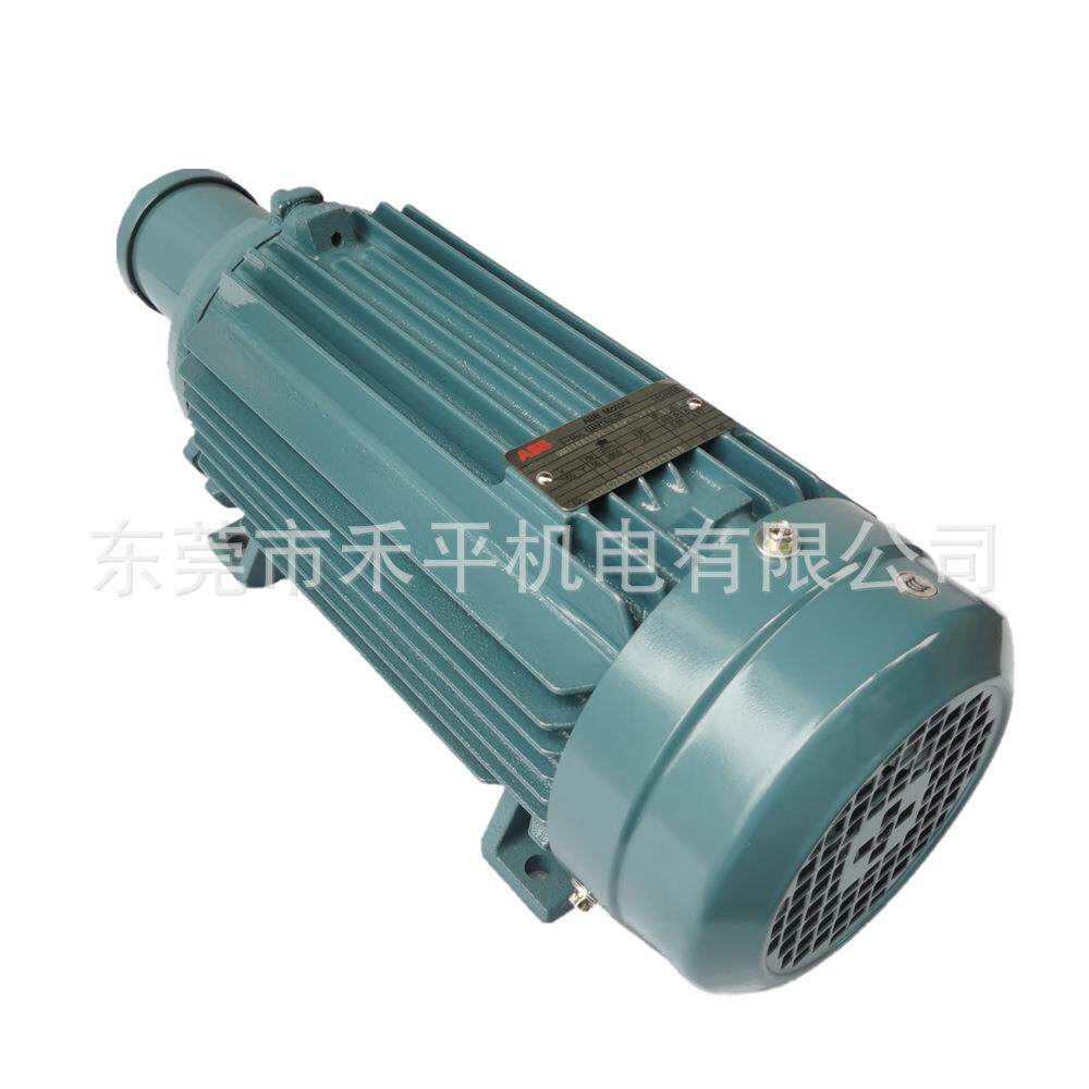 玻璃磨边机用ABB磨头电机QAMT80L2A 1.75KW右旋现货高丽威设备