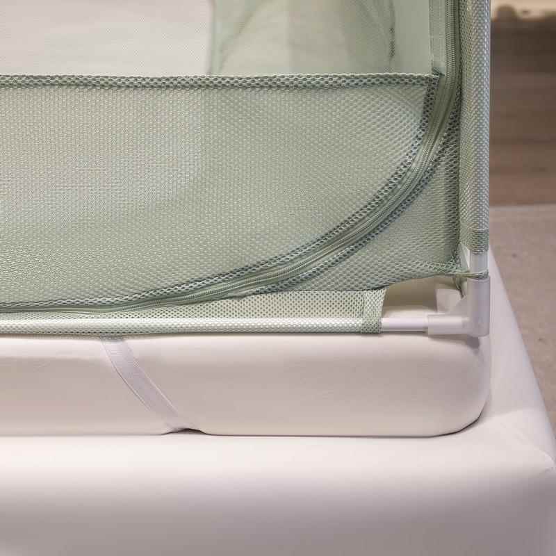 蕾防摔蚊帐床笠回底丝花边型坐床式三开门宫廷风床子幔蚊帐床ZJWZ