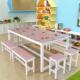 小学生幼儿园儿童课桌椅家用辅导班桌子美术绘画桌画室学习桌