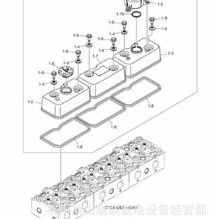 150106-00192A气缸盖罩L136T斗山