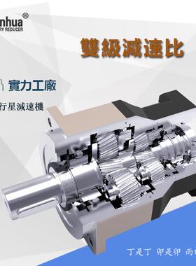 供应产骅AB060-40-S2-P2精密行星减速机,AB060弧分行星减速机双级