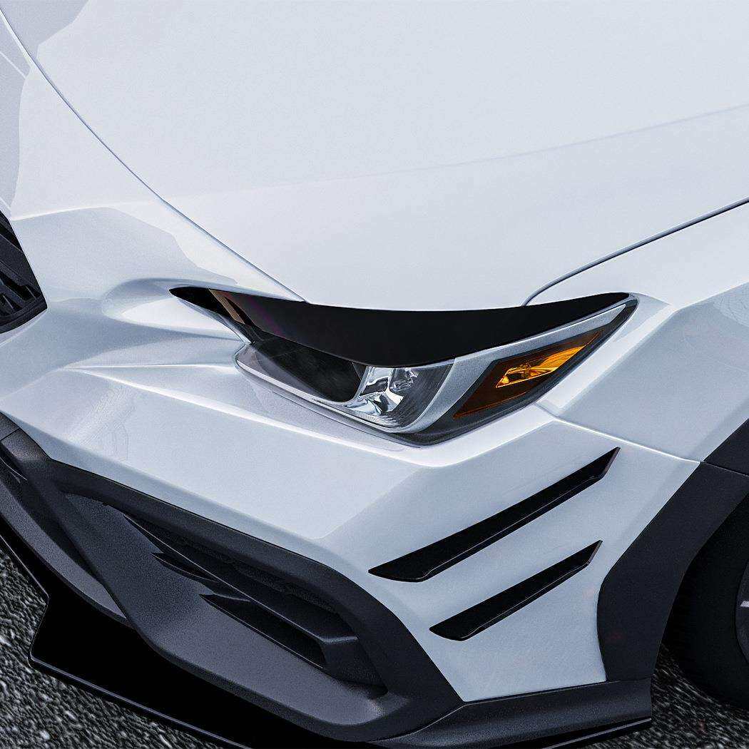 适用斯巴鲁Subaru WRX STI VB 2022+前大灯灯眉车贴外饰跨境改装