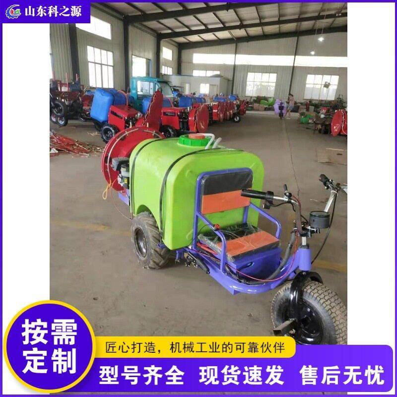 大棚电动三轮打机 农用小型喷机 果园座驾式料喷洒车