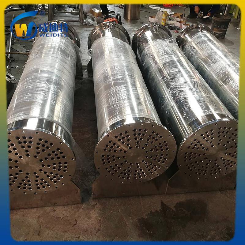 现货供应不锈钢冷却器不锈钢缠绕管式冷凝器换热器列管式冷凝器