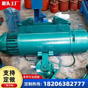 小型吊机遥控钢丝绳电动葫芦 起重机2吨钢丝绳电动葫芦220V运行式