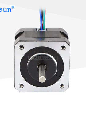 得17hs130404s福马达混合式步进电动机直流电机电机nema17微型42-